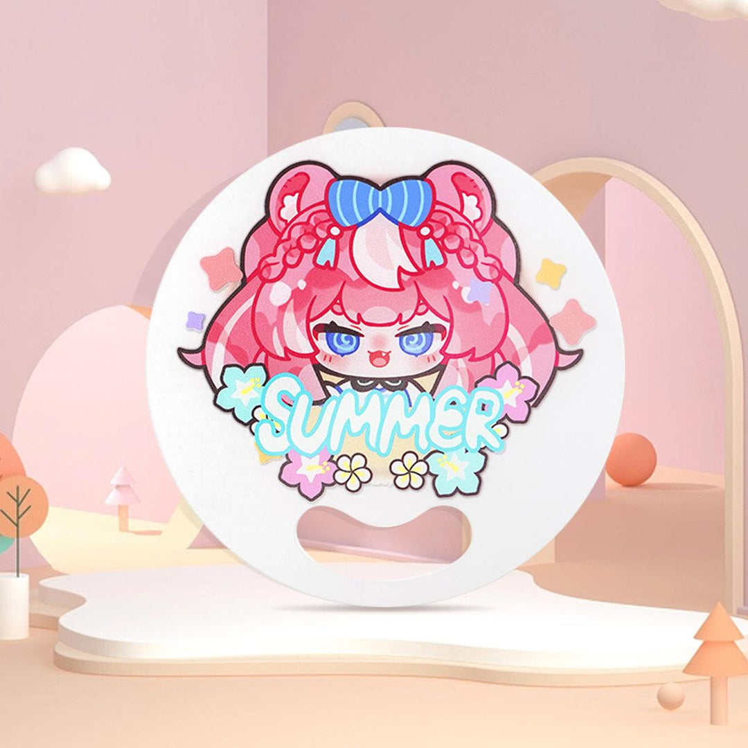 Beating the Summer Heat: Using Custom Frosted Hand Fans for Outdoor Events - VOGRACE