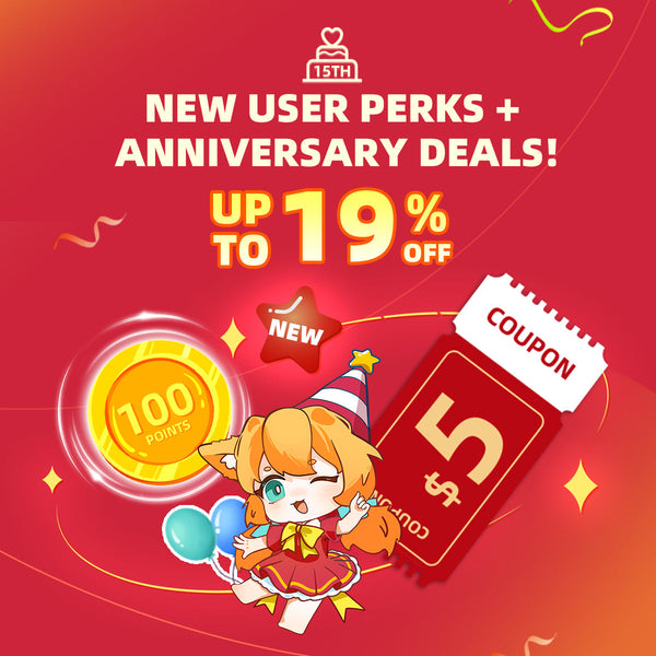 Celebrate 15th Anniversary with Exclusive Offers for New Customers!