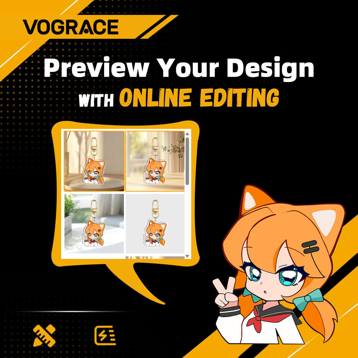 Use Vograce Online Editor: Check Product Effects & Fit Before Buying