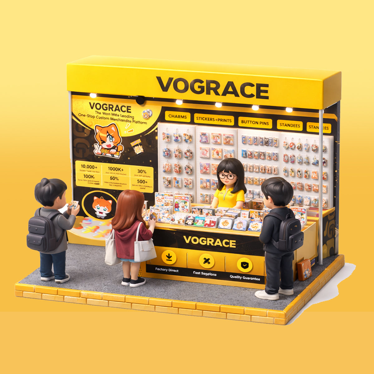 Gear Up for Convention Season: Prepare Your Best Merch with Vograce!