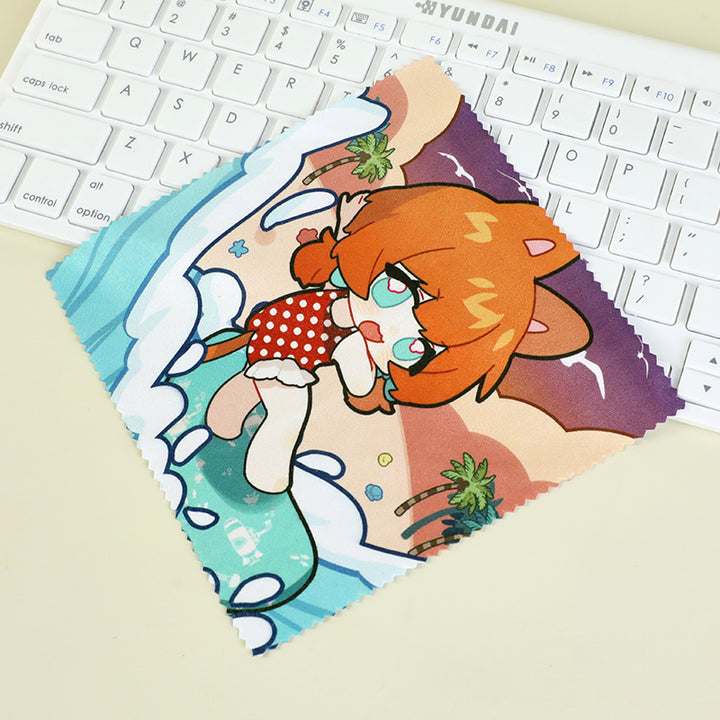 Chiffon de nettoyage pour lunettes personnalisé 
