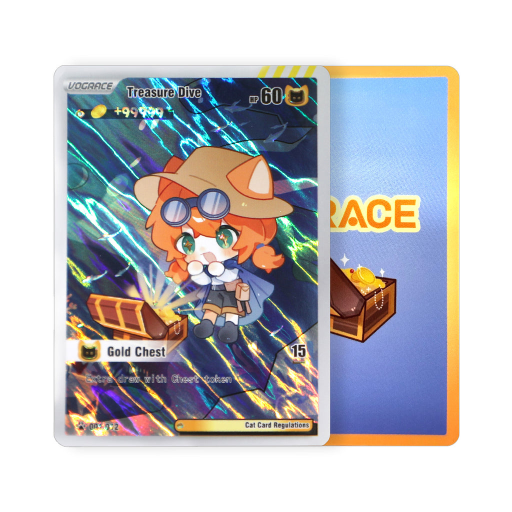 Cartas holográficas raras personalizadas TCG 