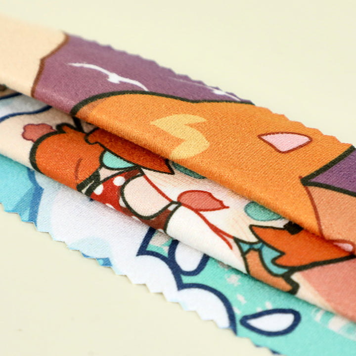 Chiffon de nettoyage pour lunettes personnalisé 