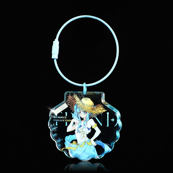 Porte-clés diamant en acrylique personnalisés 