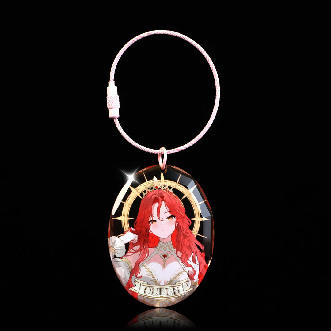 Porte-clés diamant en acrylique personnalisés 
