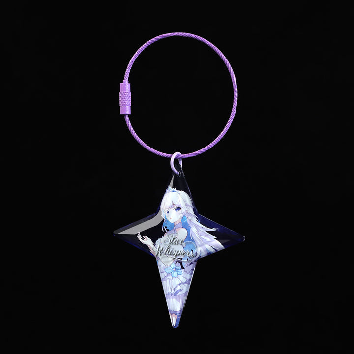 Porte-clés diamant en acrylique personnalisés 
