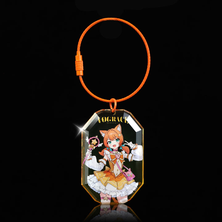 Porte-clés diamant en acrylique personnalisés 