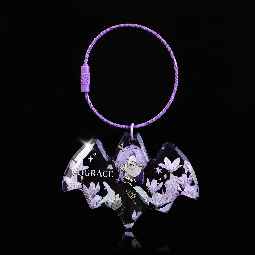 Porte-clés diamant en acrylique personnalisés 