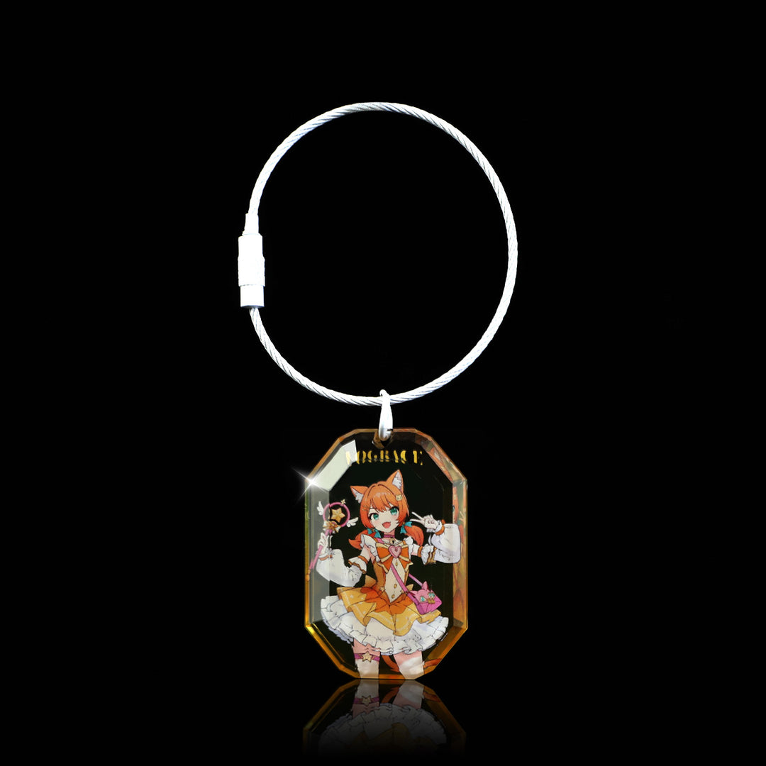 Porte-clés diamant en acrylique personnalisés 