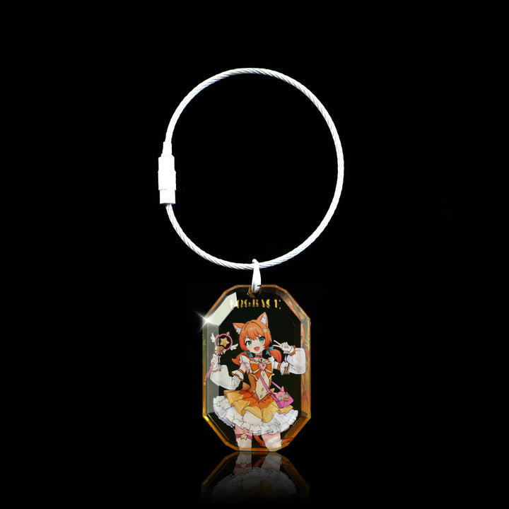 Porte-clés diamant en acrylique personnalisés 