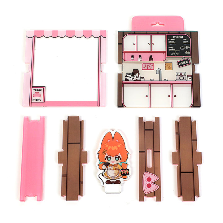 Vitrine en acrylique personnalisée 