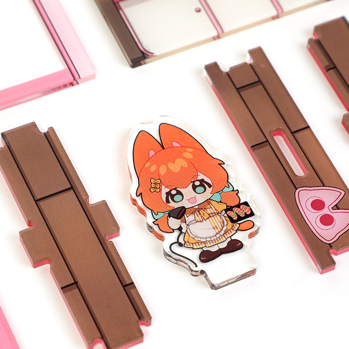 Vitrine en acrylique personnalisée 