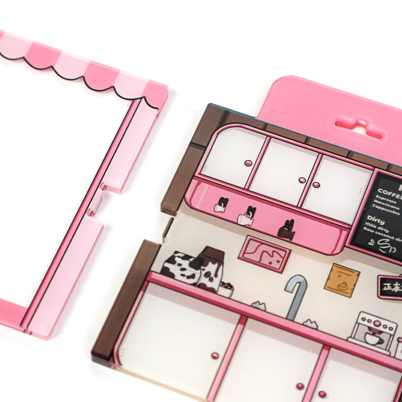 Vitrine en acrylique personnalisée 