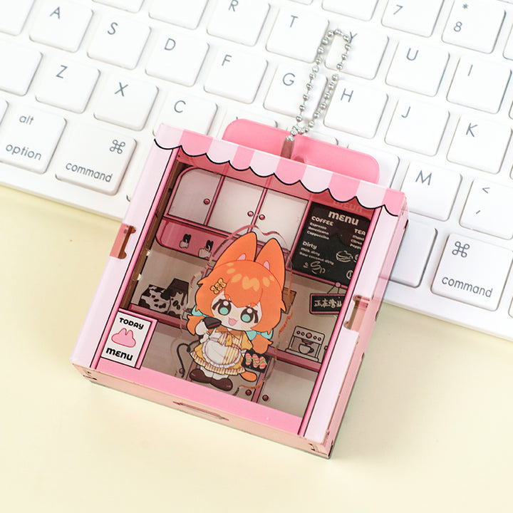 Vitrine en acrylique personnalisée 