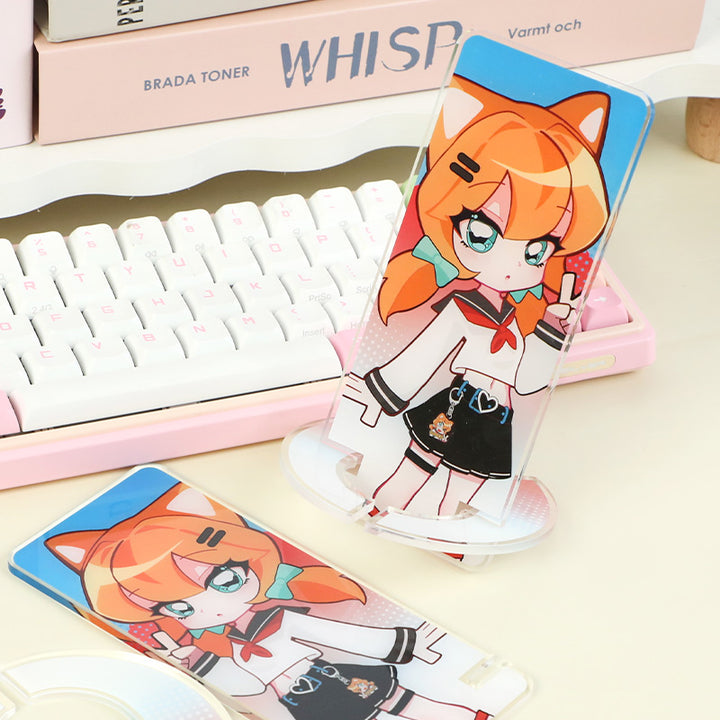 Support de Téléphone en Acrylique Personnalisé