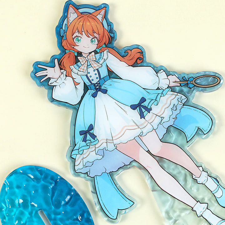 Custom Acrylic Ripple Standee