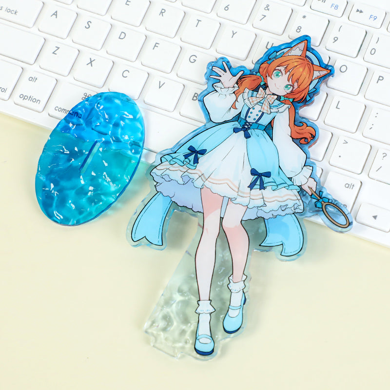 Custom Acrylic Ripple Standee