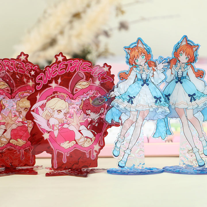 Custom Acrylic Ripple Standee