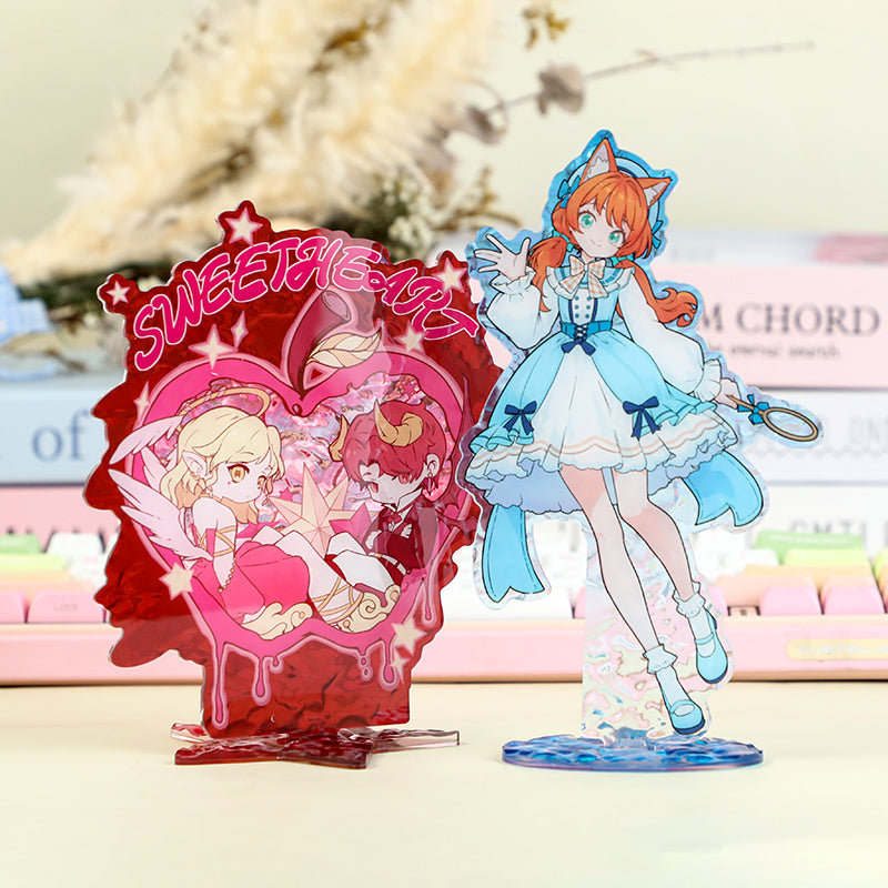 Custom Acrylic Ripple Standee