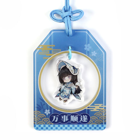 Custom Acrylic Wreath Dangling Shaker Keychains - VOGRACE