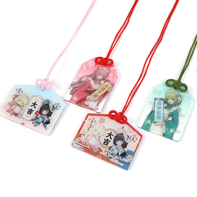 Porte-clés shaker suspendu en acrylique personnalisé 