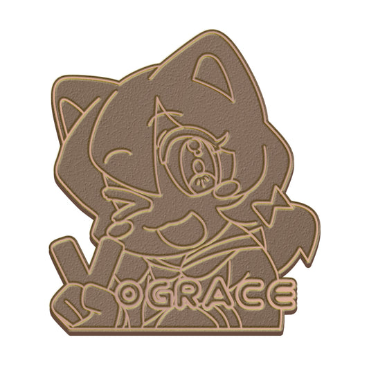 Custom Antique Die Struck Pins - VOGRACE