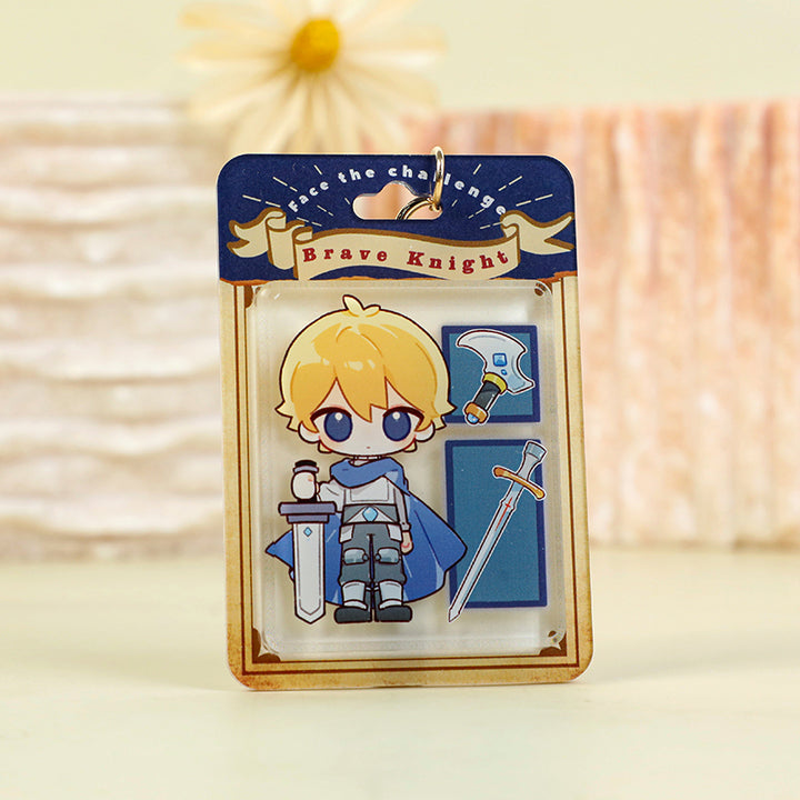 Custom Blister-Style Acrylic Keychain