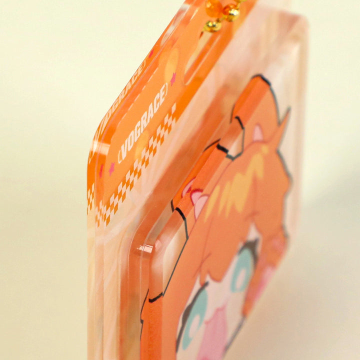 Custom Blister-Style Acrylic Keychain
