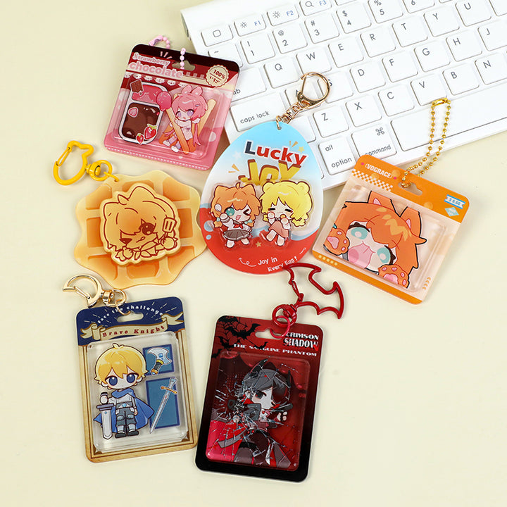 Custom Blister-Style Acrylic Keychain