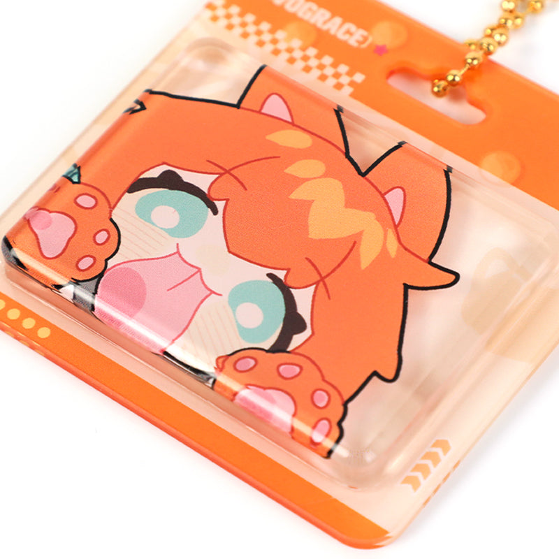 Custom Blister-Style Acrylic Keychain
