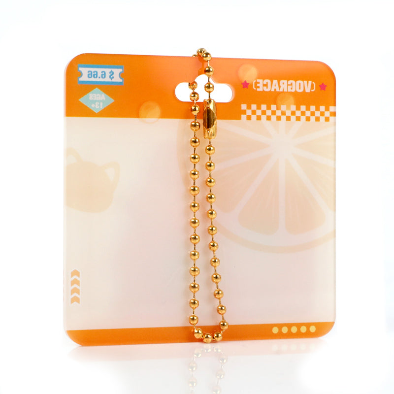 Custom Blister-Style Acrylic Keychain