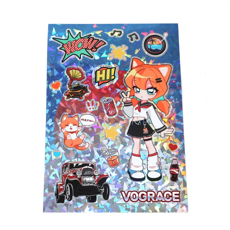 CustomBrokenGlassesStickers3 - VOGRACE