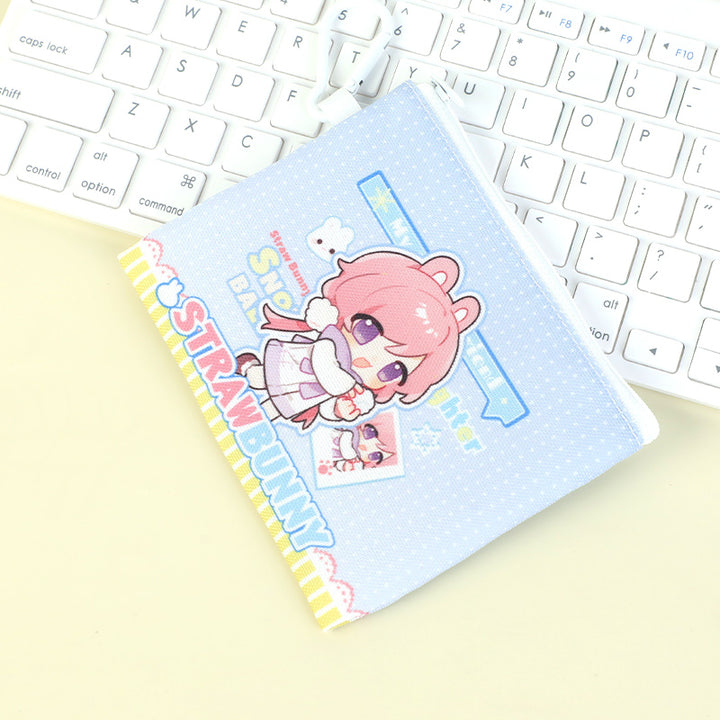 Custom Canvas Zipper Pouch Bags