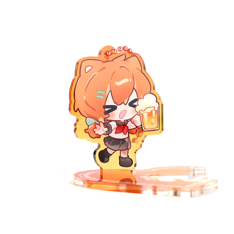 Custom Clear Acrylic Keychain Standees