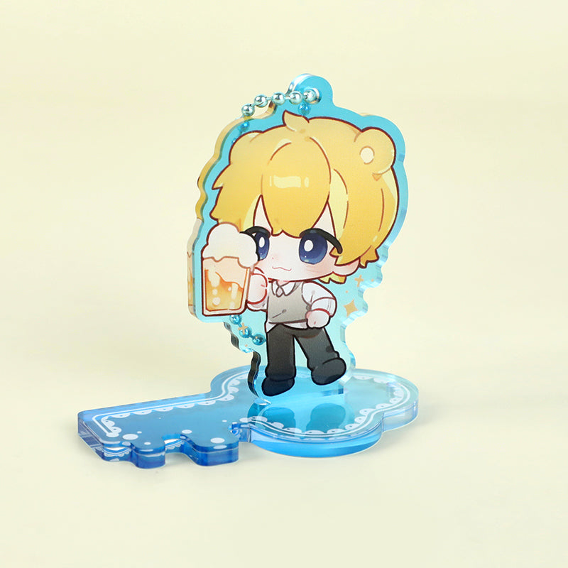 Custom Clear Acrylic Keychain Standees