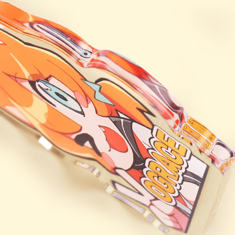 Individuelle klare Acryl Pins