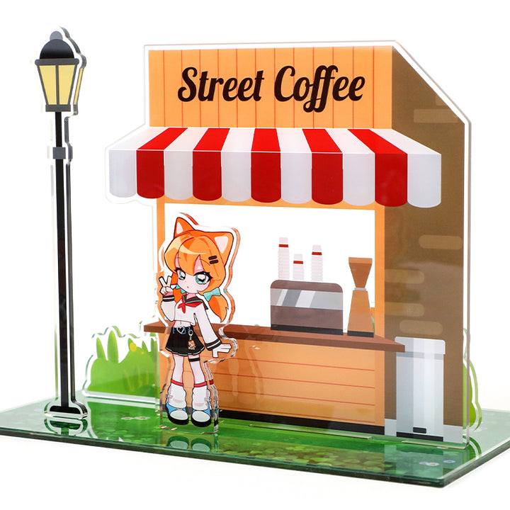 カスタマイズクリアアクリルスタンドサイン