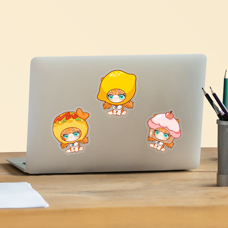 Pegatinas transparentes personalizadas