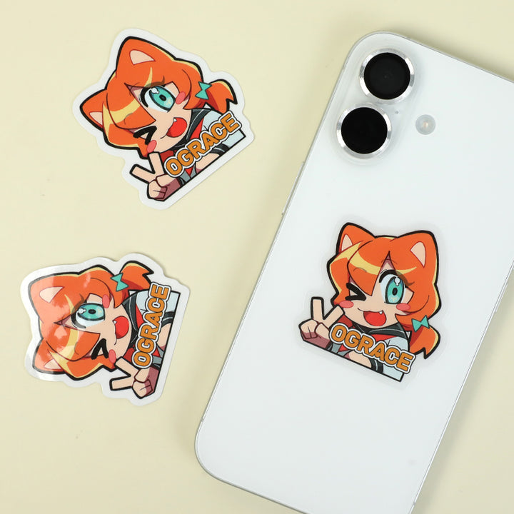 Pegatinas transparentes personalizadas