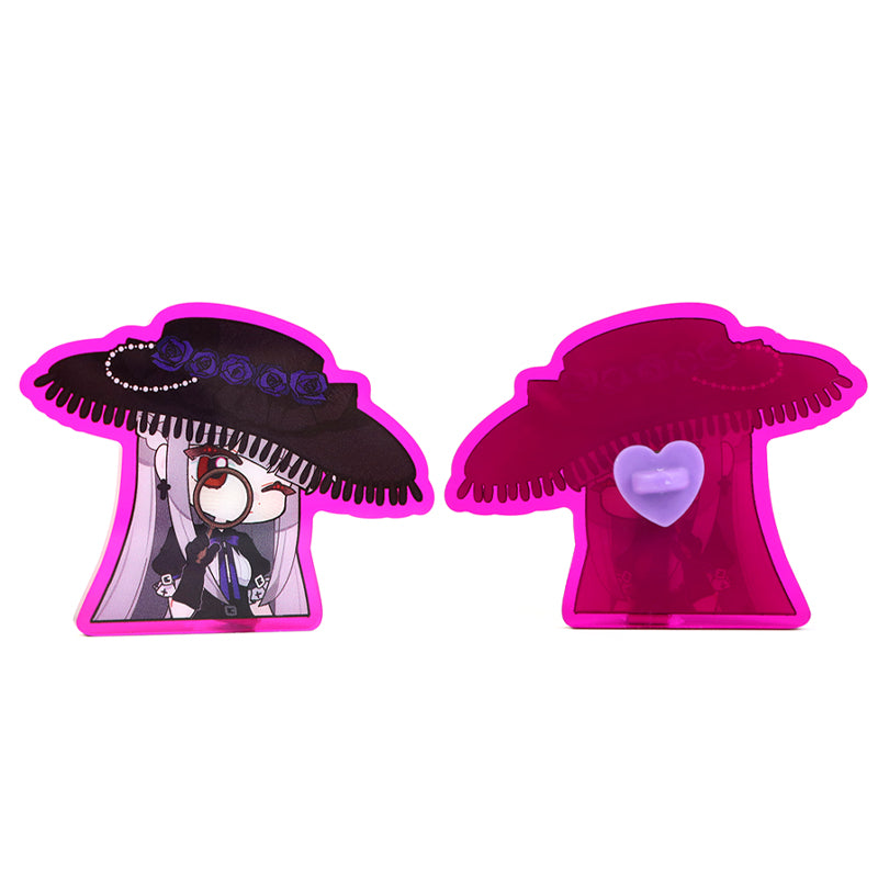 カスタムカラーアクリルピン 