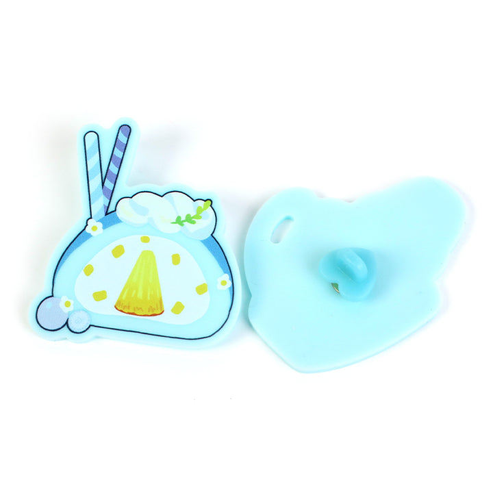 カスタムカラーアクリルピン 