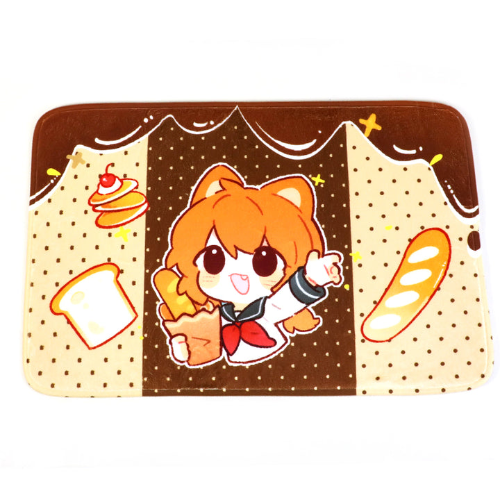 Custom Coral Fleece Floor Mat