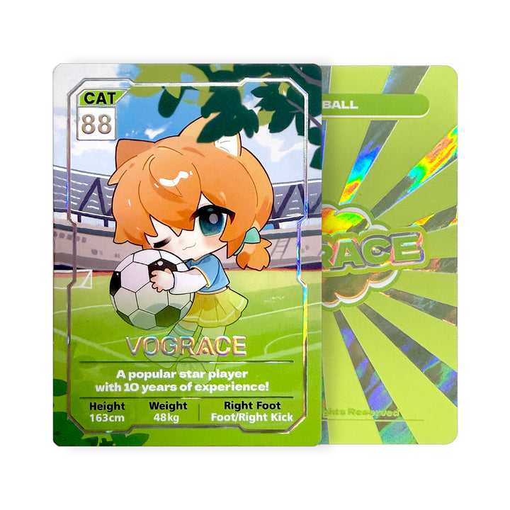 Cartes TCG personnalisées avec dorure recto-verso et vernis sélectif UV | Édition Collector Tier 4