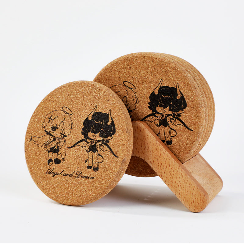 Custom Eco-Friendly Round Cork Coaster