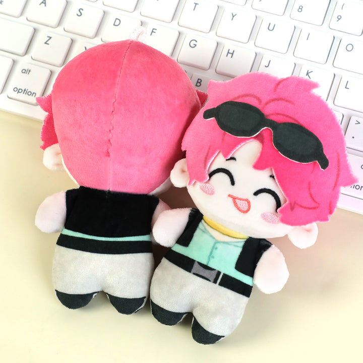 Custom Embroidered Plush Doll Keychain