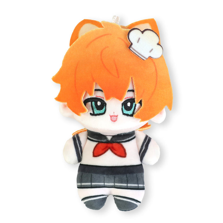 Custom Embroidered Plush Doll Keychain