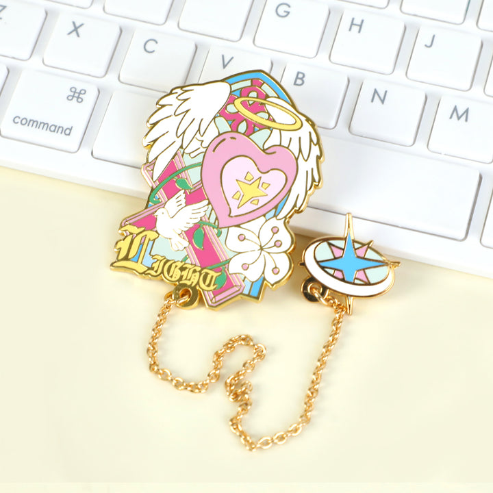 Custom Enamel Metal Chain Pins
