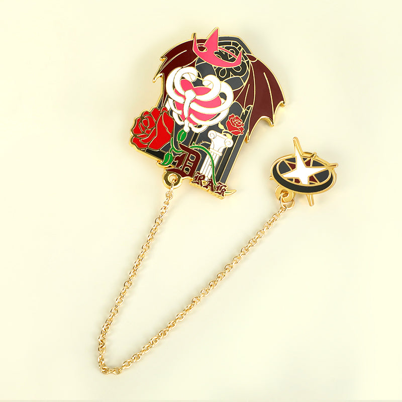 Custom Enamel Metal Chain Pins