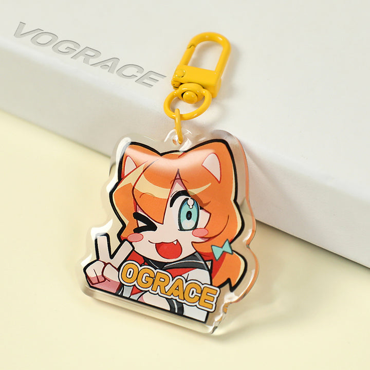 ドーミングアクリルキーホルダー