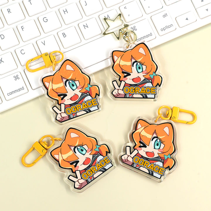 ドーミングアクリルキーホルダー